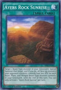 Ayers Rock Sunrise - Battle Pack 3: Monster League - YuGiOh card