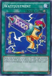 Wattjustment - Battle Pack 3: Monster League - YuGiOh card