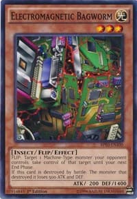 Electromagnetic Bagworm - Battle Pack 3: Monster League - YuGiOh card