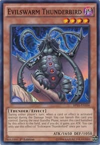 Evilswarm Thunderbird - Battle Pack 3: Monster League - YuGiOh card
