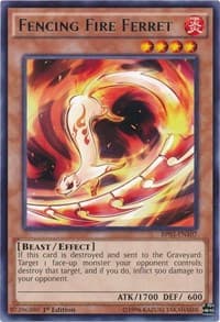 Fencing Fire Ferret - Battle Pack 3: Monster League - YuGiOh card