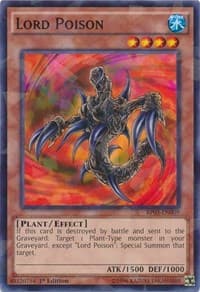 Lord Poison (Shatterfoil) - Battle Pack 3: Monster League - YuGiOh card