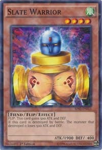 Slate Warrior (Shatterfoil) - Battle Pack 3: Monster League - YuGiOh card