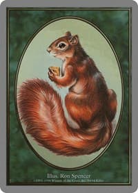 Squirrel Token - Unglued - Magic: The Gathering card