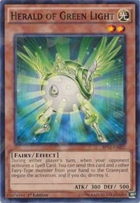 Herald of Green Light (Shatterfoil) - Battle Pack 3: Monster League - YuGiOh card