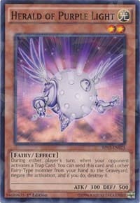 Herald of Purple Light (Shatterfoil) - Battle Pack 3: Monster League - YuGiOh card