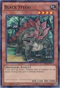 Black Stego (Shatterfoil) - Battle Pack 3: Monster League - YuGiOh card