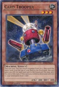 Card Trooper (Shatterfoil) - Battle Pack 3: Monster League - YuGiOh card