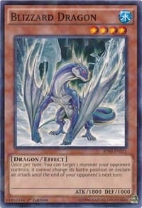 Blizzard Dragon (Shatterfoil) - Battle Pack 3: Monster League - YuGiOh card