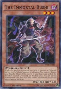 The Immortal Bushi (Shatterfoil) - Battle Pack 3: Monster League - YuGiOh card