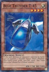 Blue Thunder T-45 (Shatterfoil) - Battle Pack 3: Monster League - YuGiOh card