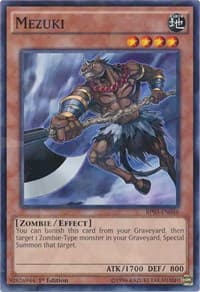 Mezuki (Shatterfoil) - Battle Pack 3: Monster League - YuGiOh card