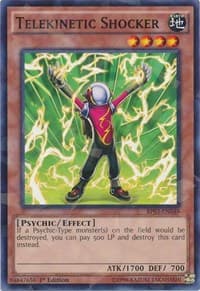 Telekinetic Shocker (Shatterfoil) - Battle Pack 3: Monster League - YuGiOh card