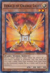 Herald of Orange Light (Shatterfoil) - Battle Pack 3: Monster League - YuGiOh card