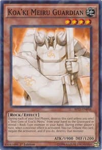Koa'ki Meiru Guardian (Shatterfoil) - Battle Pack 3: Monster League - YuGiOh card