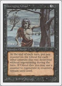 Scavenging Ghoul - Unlimited Edition - Magic: The Gathering card