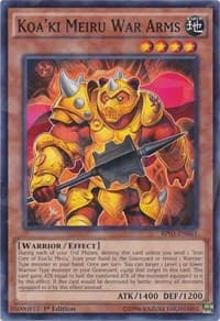 Koa'ki Meiru War Arms (Shatterfoil) - Battle Pack 3: Monster League - YuGiOh card