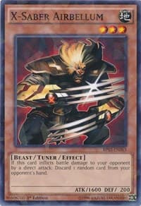 X-Saber Airbellum (Shatterfoil) - Battle Pack 3: Monster League - YuGiOh card