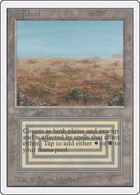 Scrubland - Unlimited Edition - Magic: The Gathering card