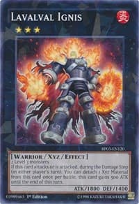 Lavalval Ignis (Shatterfoil) - Battle Pack 3: Monster League - YuGiOh card