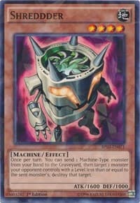 Shreddder (Shatterfoil) - Battle Pack 3: Monster League - YuGiOh card