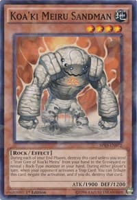 Koa'ki Meiru Sandman (Shatterfoil) - Battle Pack 3: Monster League - YuGiOh card