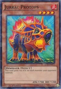 Jurrac Protops (Shatterfoil) - Battle Pack 3: Monster League - YuGiOh card