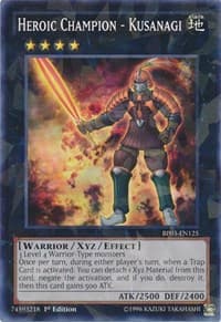 Heroic Champion - Kusanagi (Shatterfoil) - Battle Pack 3: Monster League - YuGiOh card