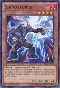Rhinotaurus (Shatterfoil) - Battle Pack 3: Monster League - YuGiOh card