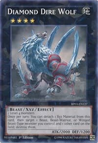 Diamond Dire Wolf (Shatterfoil) - Battle Pack 3: Monster League - YuGiOh card