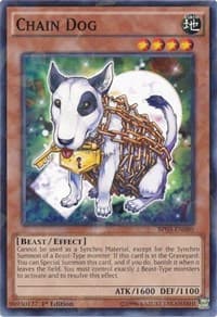 Chain Dog (Shatterfoil) - Battle Pack 3: Monster League - YuGiOh card