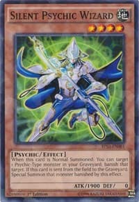 Silent Psychic Wizard (Shatterfoil) - Battle Pack 3: Monster League - YuGiOh card
