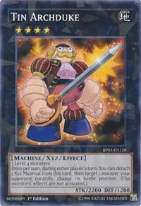 Tin Archduke (Shatterfoil) - Battle Pack 3: Monster League - YuGiOh card