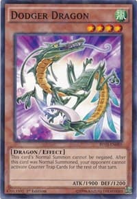 Dodger Dragon (Shatterfoil) - Battle Pack 3: Monster League - YuGiOh card