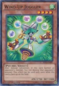 Wind-Up Juggler (Shatterfoil) - Battle Pack 3: Monster League - YuGiOh card