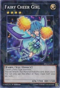 Fairy Cheer Girl (Shatterfoil) - Battle Pack 3: Monster League - YuGiOh card