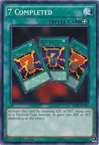 7 Completed - Battle Pack 3: Monster League - YuGiOh card
