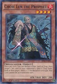 Chow Len the Prophet (Shatterfoil) - Battle Pack 3: Monster League - YuGiOh card