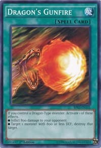 Dragon's Gunfire - Battle Pack 3: Monster League - YuGiOh card