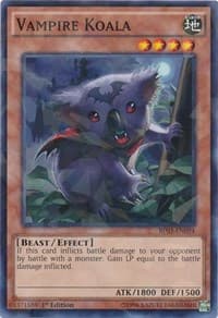 Vampire Koala (Shatterfoil) - Battle Pack 3: Monster League - YuGiOh card