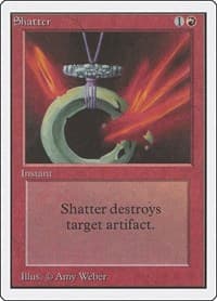 Shatter - Unlimited Edition - Magic: The Gathering card