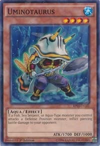 Uminotaurus (Shatterfoil) - Battle Pack 3: Monster League - YuGiOh card