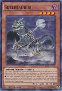Skelesaurus (Shatterfoil) - Battle Pack 3: Monster League - YuGiOh card