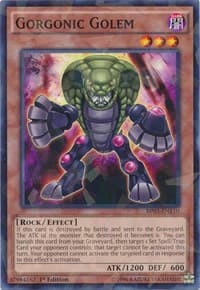 Gorgonic Golem (Shatterfoil) - Battle Pack 3: Monster League - YuGiOh card