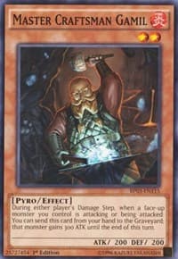 Master Craftsman Gamil - Battle Pack 3: Monster League - YuGiOh card