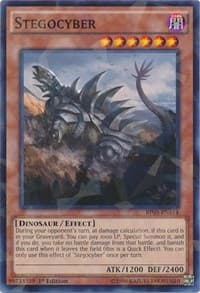 Stegocyber (Shatterfoil) - Battle Pack 3: Monster League - YuGiOh card