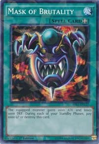Mask of Brutality (Shatterfoil) - Battle Pack 3: Monster League - YuGiOh card