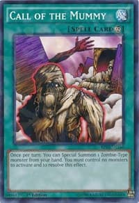 Call of the Mummy (Shatterfoil) - Battle Pack 3: Monster League - YuGiOh card