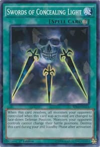 Swords of Concealing Light (Shatterfoil) - Battle Pack 3: Monster League - YuGiOh card