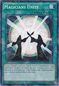 Magicians Unite (Shatterfoil) - Battle Pack 3: Monster League - YuGiOh card